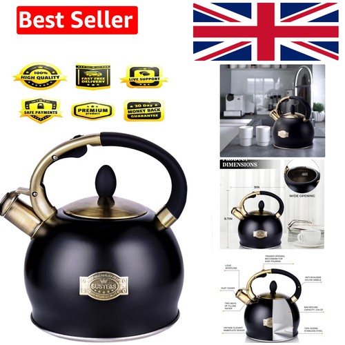 Stove top whistling tea - top,