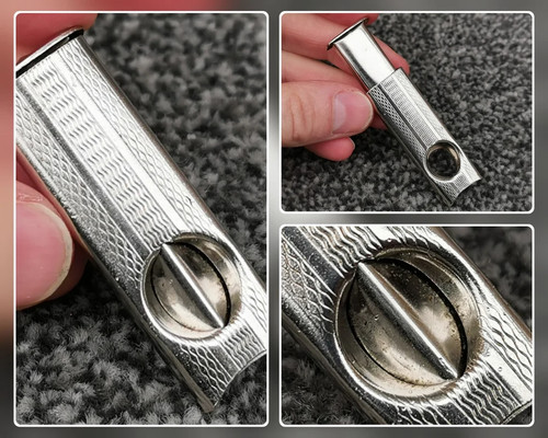 Vintage miniature cigar cutter - cigar,