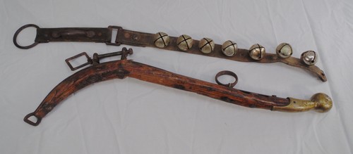 Antique sleigh jingle bells - sleigh,