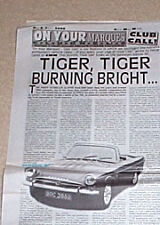 CLASSIC MOTOR MONTHLY. JAN 2000.SUNBEAM ALPINE TIGER OC