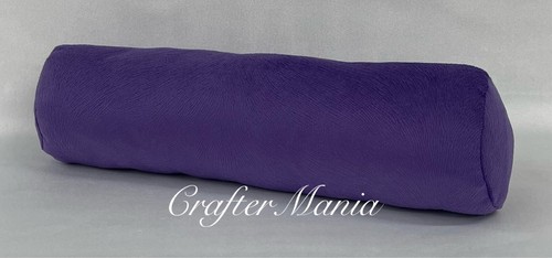 Soft peacock velvet bolster - soft,