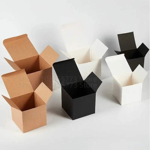 50pcs square folding kraft - 20/50pcs,