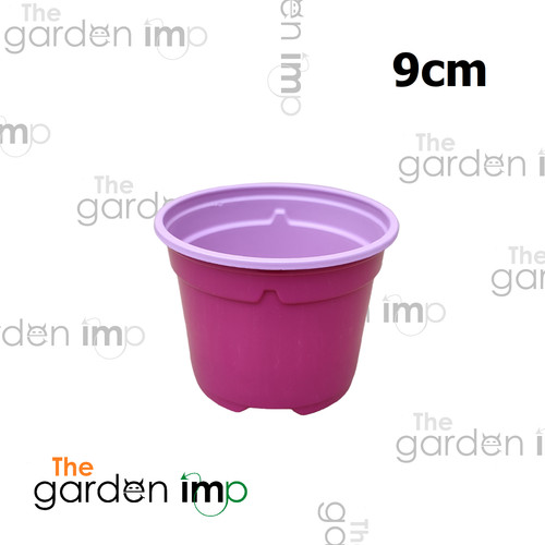9cm plastic plant pots - 9cm,