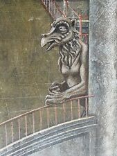 ‘Grotesque’ - Tempera on Ground Gesso by Peter Messer