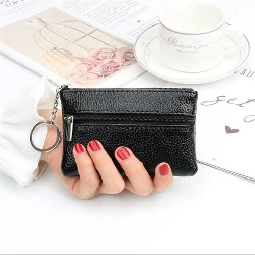 Women key ring leather - key,