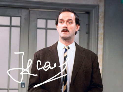 John cleese signed autograph - cleese,