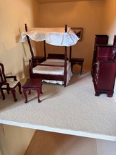 1:12 Scale Dollhouse Bedroom