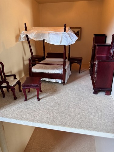 Scale dollhouse bedroom - scale,