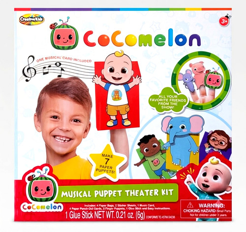 Cocomelon musical puppet - cocomelon,