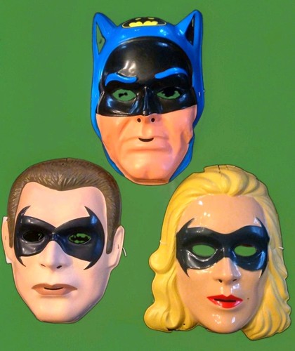 Batman robin batgirl plastic - batman,