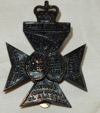 16th CITY OF LONDON REGIMENT CIVIL SERVICE RIFLES MILITARY CAP BADGE GENUINE Q/C