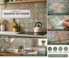 Tile stickers transfers wall