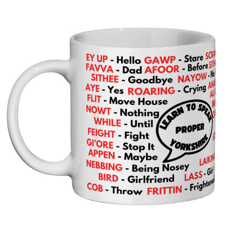 Yorkshire tea mug funny - yorkshire,
