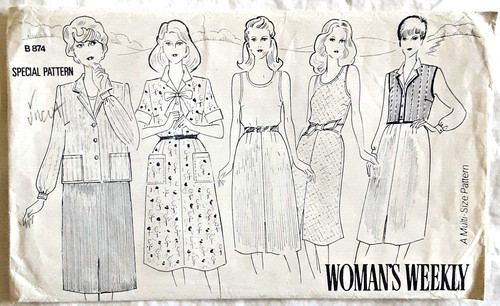 Vintage sewing pattern woman - vintage,