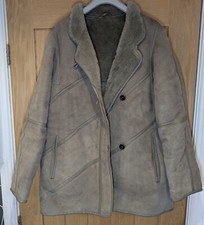 Vintage Women’s UK14 Wallace Sacks Real Sheepskin Coat/Jacket Made In England