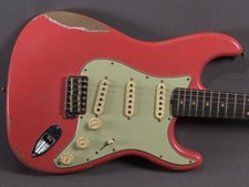 Fender Custom Shop Stratocaster 1962 Relic Fiesta Red Masterbuilt Austin MacNutt