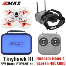Emax Tinyhawk 3 III FPV RC Drone Starter Racing Quadcopter Goggles Transmitter