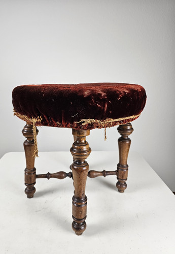 Antique victorian walnut piano - victorian,