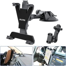 OHLPRO Dashboard Tablet Holder Car Mount 7-13" iPad Stand 360° Rotation Suction