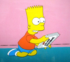 1992 SIMPSONS BART FOX