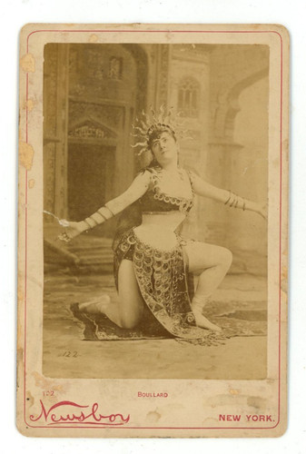 Vintage newsboy cabinet card - newsboy,