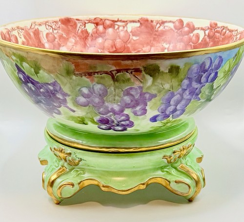 Very large hand painted grapes - very,