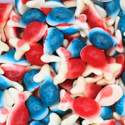 Jelly filled whales - jelly,