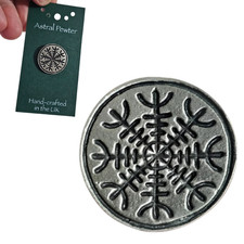 Helm Of Awe Pin Badge Pewter