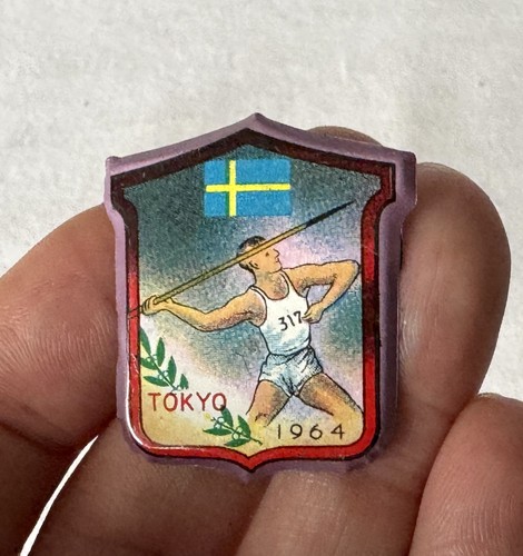 Javelin vintage tinplate metal - vintage,