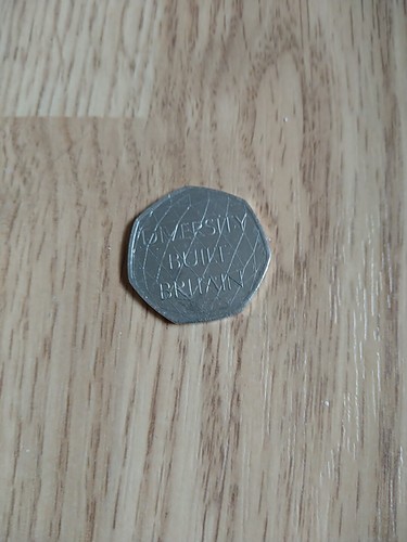 Diversity built britain 50p - built,