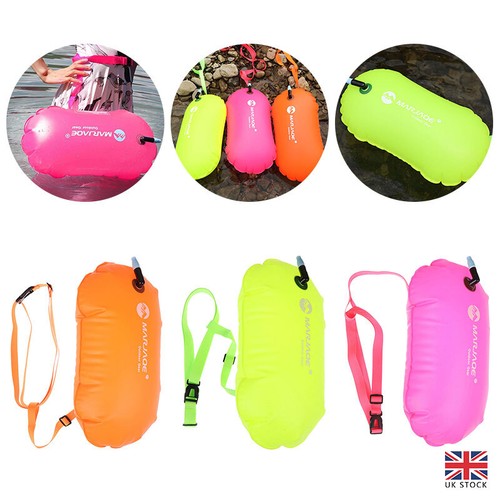Inflatable swim buoy tow float - swim,