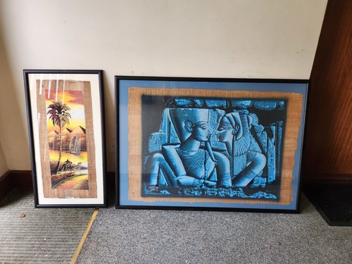 Authentic egyptian papyrus art - papyrus,