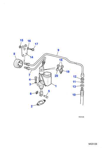 Jaguar clutch master cylinder - jaguar,