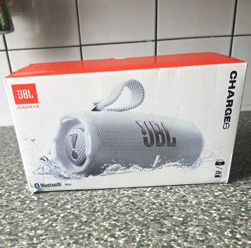 Jbl charge white portable - 6,