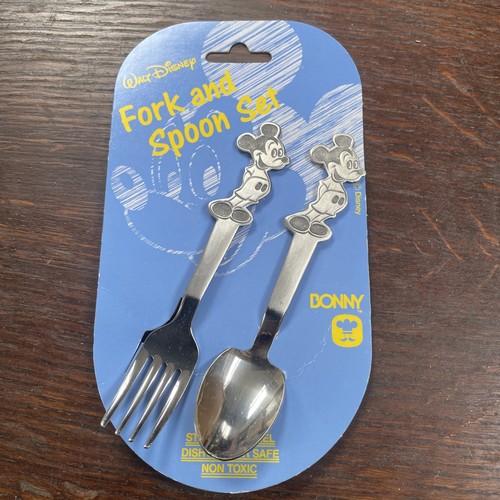 Mickey mouse spoon fork set - fork,