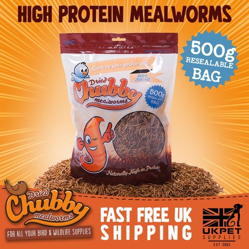 Dried mealworms wild - wild, food