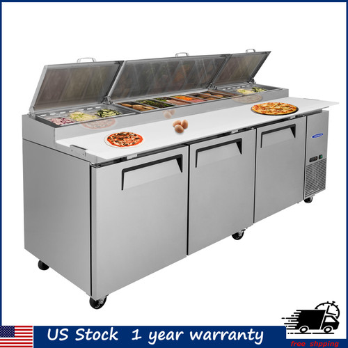 Commercial pizza prep - 93",