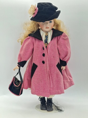 Porcelain doll wearing - 21",