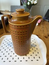 Vintage Hornsea Saffron Coffee Pot   Made In England