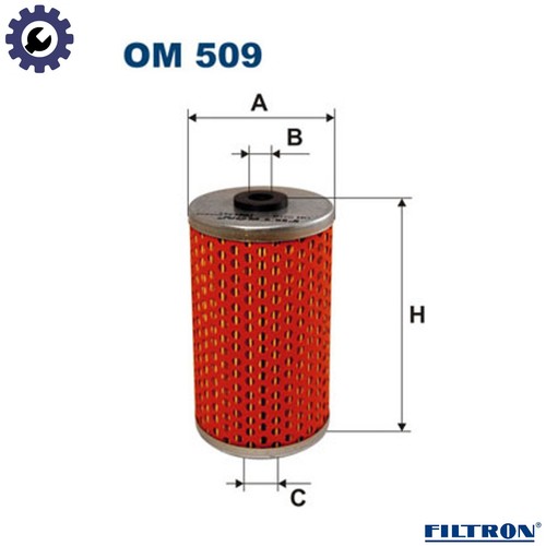 Oil filter 509 for - om,