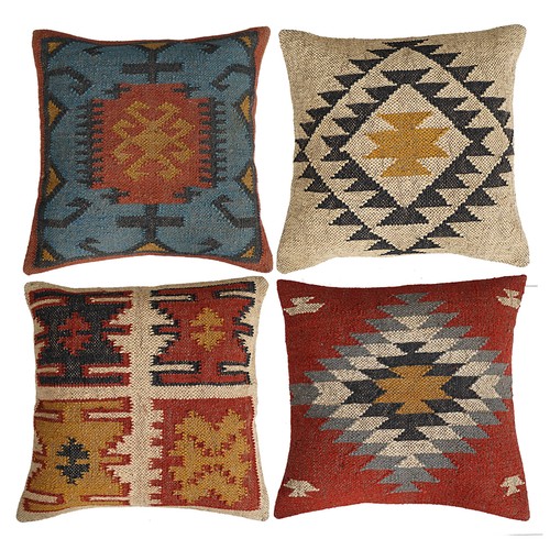 Pcs set hand woven jute - woven,