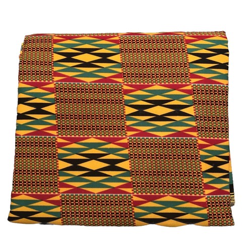 Kente african wax - kente, poly