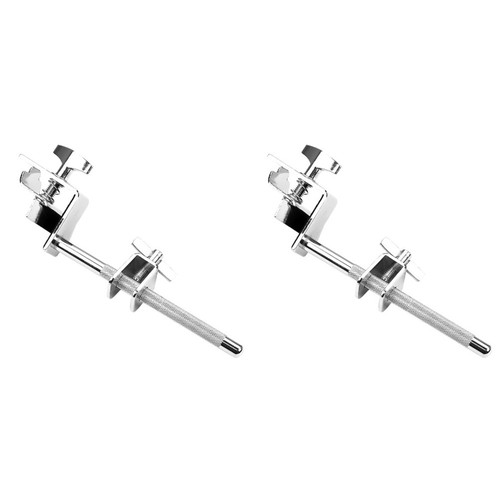 2pcs durable silver - silver, cowbell