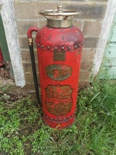 VINTAGE RED FIRE EXTINGUISHER