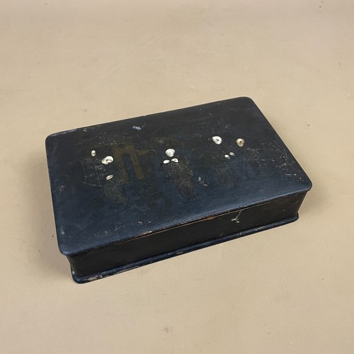 Antique black lacquer wooden - lacquer,