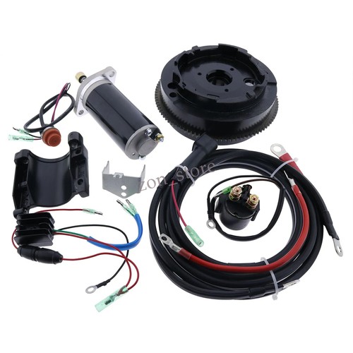 Electric start motor kit for - start,