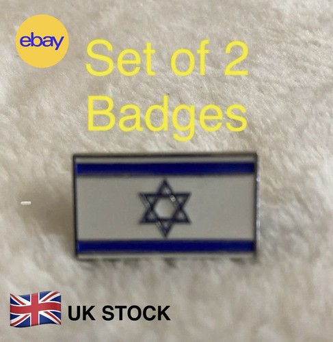 Israel israeli flag pin badges - israeli,