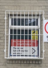 HIGH SECURITY WINDOW GRILLES / BARS - For Your Home, Garage, Office, Business