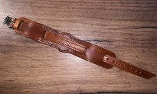 12mm brown leather handmade