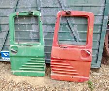 2 x Original Scammell Routeman Classic LORRY DOORS 1 Red, 1 Green 1450mm x 760mm